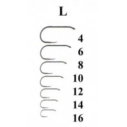 Куки без контра с късо стебло Knapek Lake Hooks Куки без контра с късо стебло Knapek Lake Hooks