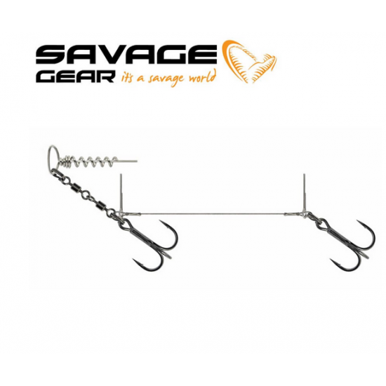 Savage Gear Spin Rig 2pcs Стингер Savage Gear Spin Rig 2pcs Стингер