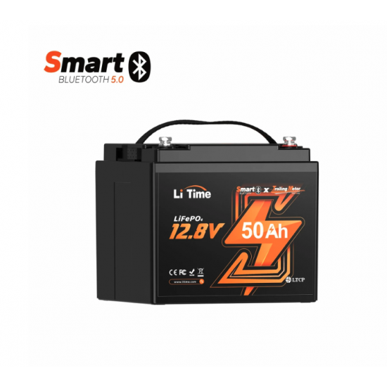 LiTime 12v/50Ah Bluetooth Литиева батерия Li Time LiTime 12v/50Ah Bluetooth Литиева батерия Li Time