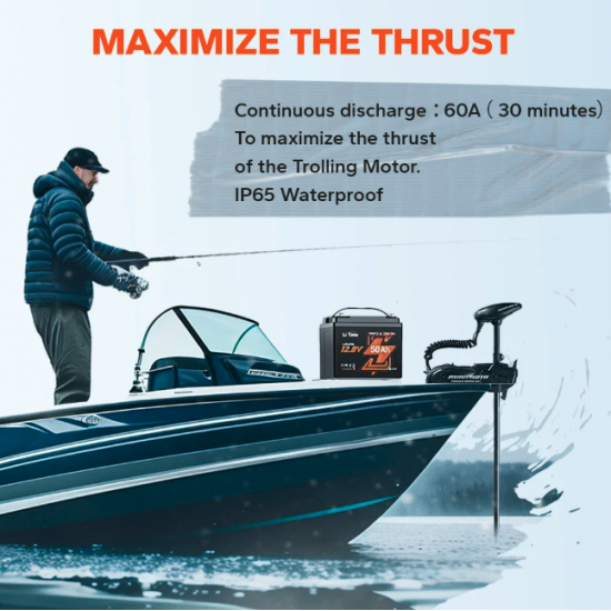 LiTime 12v/50Ah Bluetooth Литиева батерия Li Time LiTime 12v/50Ah Bluetooth Литиева батерия Li Time