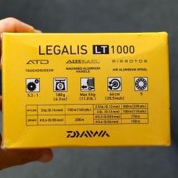 DAIWA 20 Legalis LT 1000 Спининг макара втора употреба DAIWA 20 Legalis LT 1000 Спининг макара втора употреба