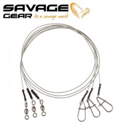 Savage Gear Carbon49 Trace 30cm 0.48mm 11kg Метален повод Savage Gear Carbon49 Trace 30cm 0.48mm 11kg Метален повод