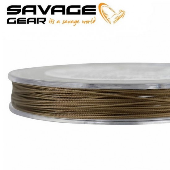 Savage Gear Raw49 10m Метален повод Savage Gear Raw49 10m Метален повод