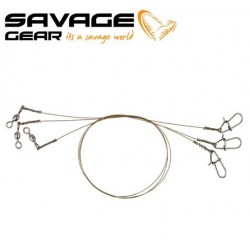 Savage Gear Raw49 Trace 20cm 0.27mm 7kg Метален повод