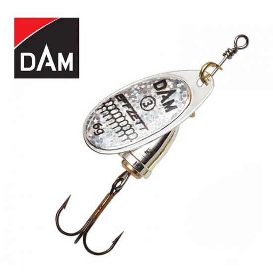 DAM Executor Dressed Spinners Fishing Lures - Effzett Bucktail Spinner Spin D.A.M - Fish Shape
