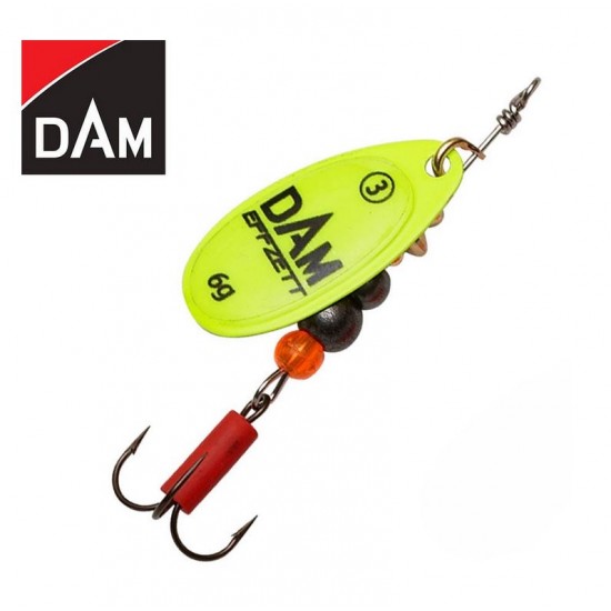 Dam Effzett Fluo Spinner #1 3g Въртяща блесна