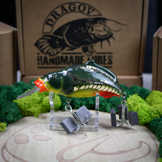 Шаран - ръчно изработен воблер Dragov Handmade