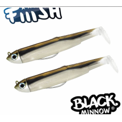 Fiiish Black Minnow No1 Double Combo - 7 cm, 3 g Силиконова примамка  