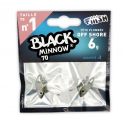 Fiiish Black Minnow No1 Jig Head 6 g Off Shore Джиг глава Fiiish Black Minnow No1 Jig Head 6 g Off Shore Джиг глава