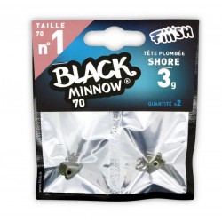 Fiiish Black Minnow No1 Jig Head 3g Shore Джиг глава Fiiish Black Minnow No1 Jig Head 3g Shore Джиг глава