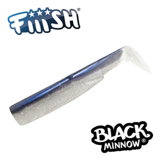 Fiiish Black Minnow No2 - 9cm Силиконови тела