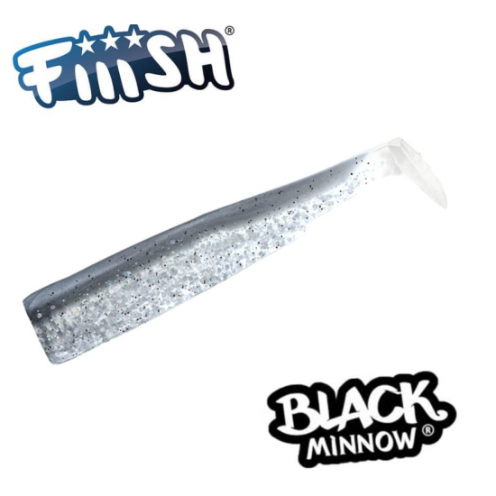 Fiiish Black Minnow No2 - 9cm Силиконови тела