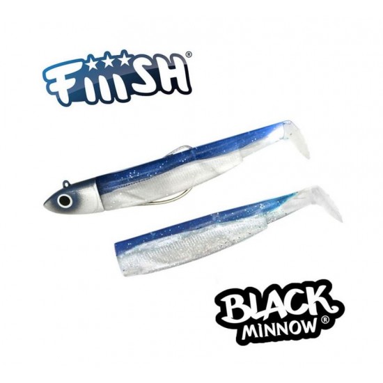 Fiiish Black Minnow No2 Combo 9 cm, 10g  Силиконова примамка