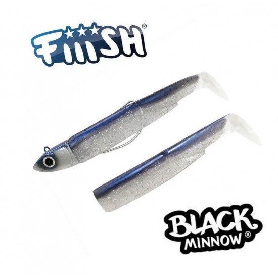 Fiiish Black Minnow No2 Combo 9 cm, 10g  Силиконова примамка