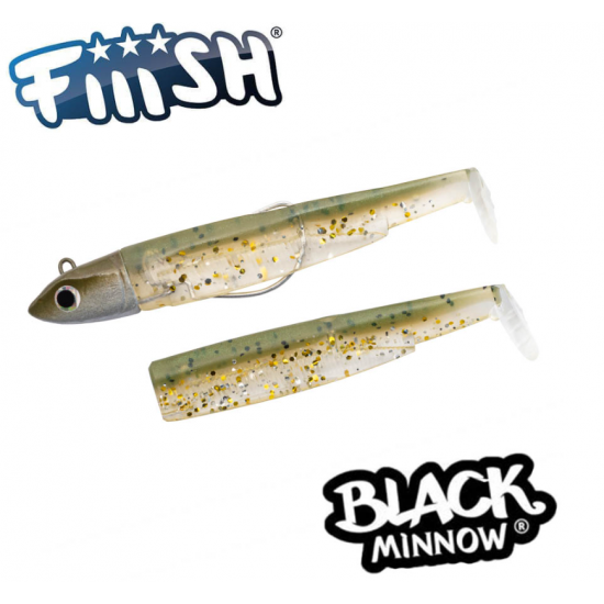 Fiiish Black Minnow No2 Combo 9 cm, 10g Силиконова примамка Fiiish Black Minnow No2 Combo 9 cm, 10g Силиконова примамка