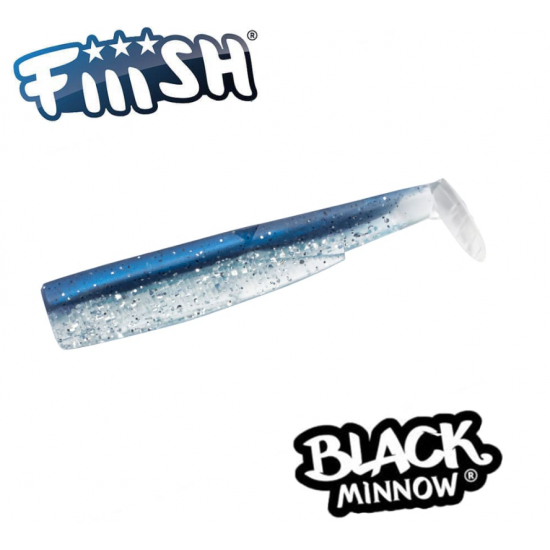 Fiiish Black Minnow No2.5 – 10.5cm Силиконова примамка тела Fiiish Black Minnow No2.5 – 10.5cm Силиконова примамка тела