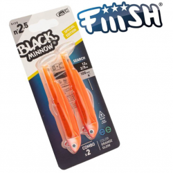 Fiiish Black Minnow No2.5 Double Combo – 10.5 cm, 12g Силиконова примамка