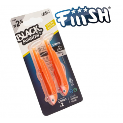 Fiiish Black Minnow No2.5 Double Combo – 10.5 cm, 12g Силиконова примамка Fiiish Black Minnow No2.5 Double Combo – 10.5 cm, 12g Силиконова примамка