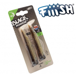 Fiiish Black Minnow No3 Double Combo - 12 cm, 16g Силиконова примамка