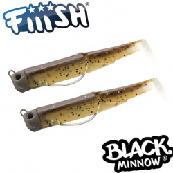Fiiish Black Minnow No2 Double Combo - 9 cm, 7g Силиконова примамка