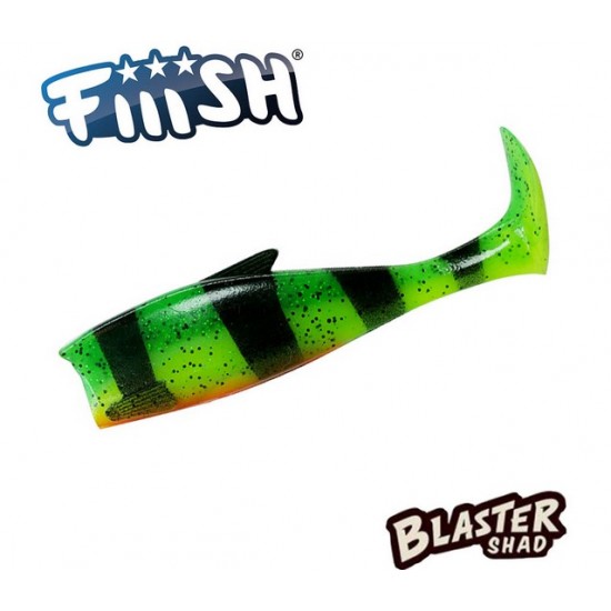 Fiiish Blaster Shad No1 13cm Силиконова примамка тела Fiiish Blaster Shad No1 13cm Силиконова примамка тела