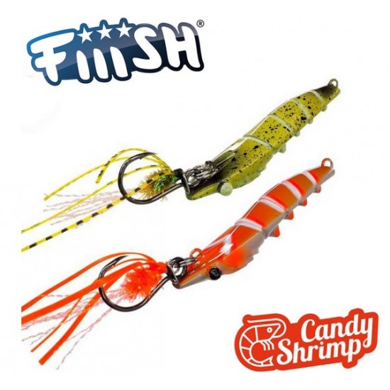 Fiiish Candy Shrimp 90g Изкуствена примамка скарида Fiiish Candy Shrimp 90g Изкуствена примамка скарида