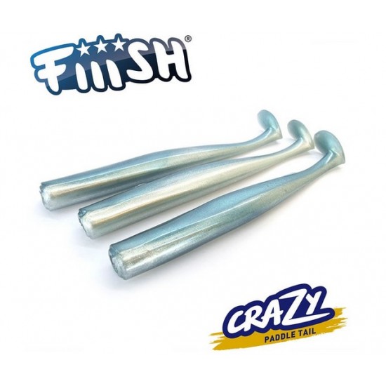 Fiiish Crazy Paddle Tail 100 Силиконова примамка тела Fiiish Crazy Paddle Tail 100 Силиконова примамка тела