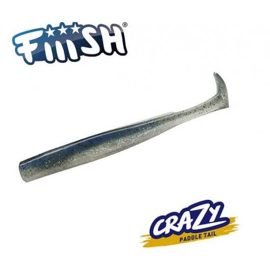 Fiiish Crazy Paddle Tail 100 Силиконова примамка тела Fiiish Crazy Paddle Tail 100 Силиконова примамка тела