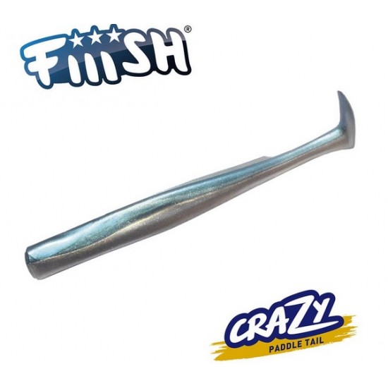 Fiiish Crazy Paddle Tail 100 Силиконова примамка тела Fiiish Crazy Paddle Tail 100 Силиконова примамка тела