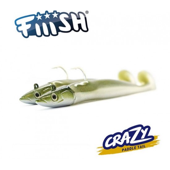 Fiiish Crazy Paddle Tail 100 Double Combo - 10cm 10g Силиконова примамка