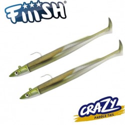 Fiiish Crazy Paddle Tail 100 Double Combo - 10cm 10g Силиконова примамка Fiiish Crazy Paddle Tail 100 Double Combo - 10cm 10g Силиконова примамка