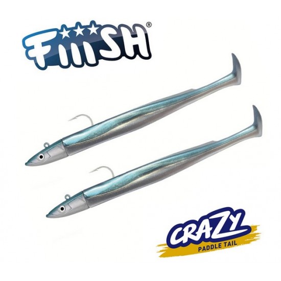 Fiiish Crazy Paddle Tail 100 Double Combo - 10cm 10g Силиконова примамка