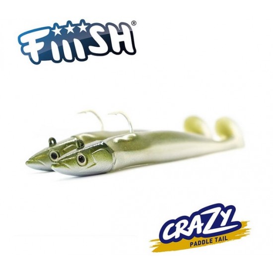 Fiiish Crazy Paddle Tail 100 Double Combo - 10cm 5g Силиконова примамка