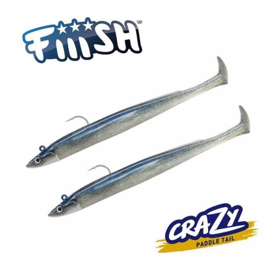 Fiiish Crazy Paddle Tail 100 Double Combo - 10cm 5g Силиконова примамка