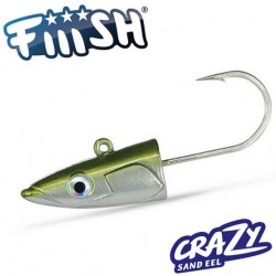 Fiiish Crazy Sand Eel No2 Jig Head 15g Offshore Джиг глава