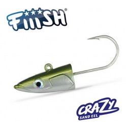 Fiiish Crazy Sand Eel No2 Jig Head 15g Offshore Джиг глава