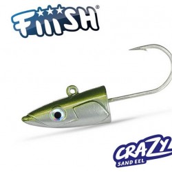 Fiiish Crazy Sand Eel No2 Jig Head 15g Offshore Джиг глава