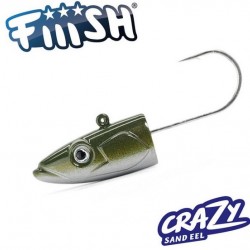 Fiiish Crazy Sand Eel No2 Jig Head 25g X-Deep Джиг глава