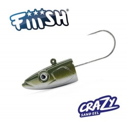 Fiiish Crazy Sand Eel No2 Jig Head 25g X-Deep Джиг глава