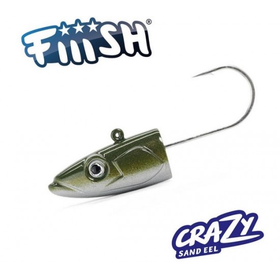 Fiiish Crazy Sand Eel No2 Jig Head 25g X-Deep Джиг глава