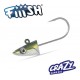 Fiiish Crazy Sand Eel No2 Jig Head 7g Shore Джиг глава Fiiish Crazy Sand Eel No2 Jig Head 7g Shore Джиг глава
