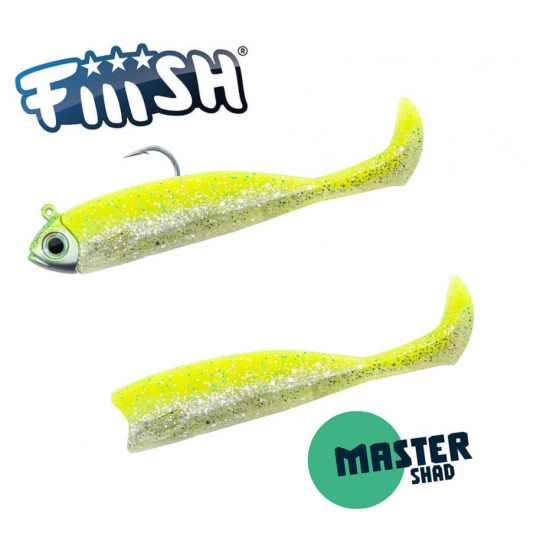 Fiiish Master Shad No4 Combo - 10cm, 8g Силиконова примамка