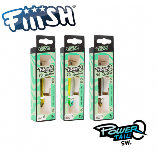 Fiiish Power Tail Shallow 90mm: 14 g Fiiish Power Tail Shallow 90mm: 14 g