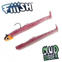 Fiiish Mud Digger Combo - 9 cm, 10g Силиконова примамка Fiiish Mud Digger Combo - 9 cm, 10g Силиконова примамка