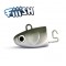 Fiiish Black Minnow No1 Jig Head 12g Extra Deep - Kaki