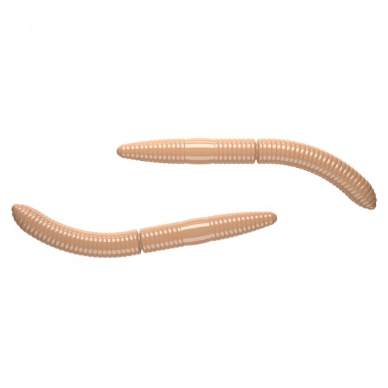 Libra Lures FATTY D'WORM 75 Силиконова примамка червей Libra Lures FATTY D'WORM 75 Силиконова примамка червей
