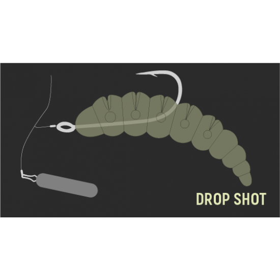 Linkor Lures Trout Classic Kamola 30mm Силиконова камола Linkor Lures Trout Classic Kamola 30mm Силиконова камола