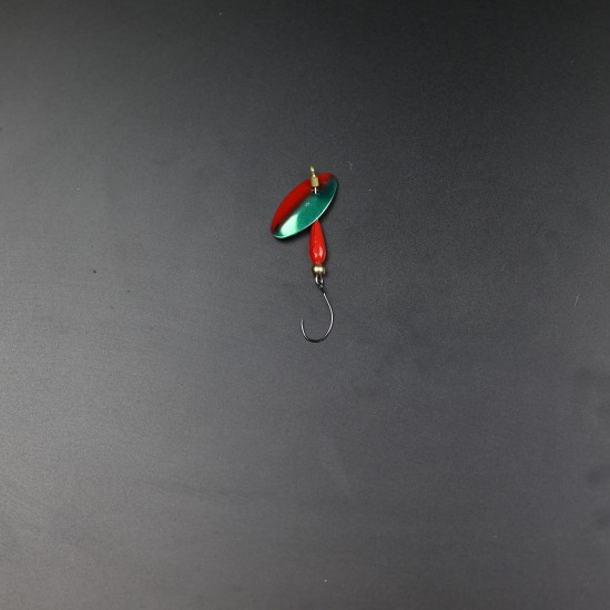 Въртяща блесна Gold Red Green