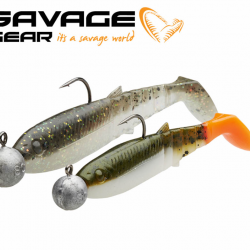 Savage Gear Cannibal Shad Kit 8 & 10cm Mixed Colors 36pcs Комплект силиконови примамки Savage Gear Cannibal Shad Kit 8 & 10cm Mixed Colors 36pcs Комплект силиконови примамки