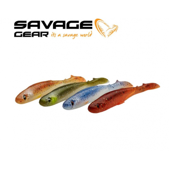 SG Slender Scoop Shad 11cm 7g Clear Water Mix 4pcs